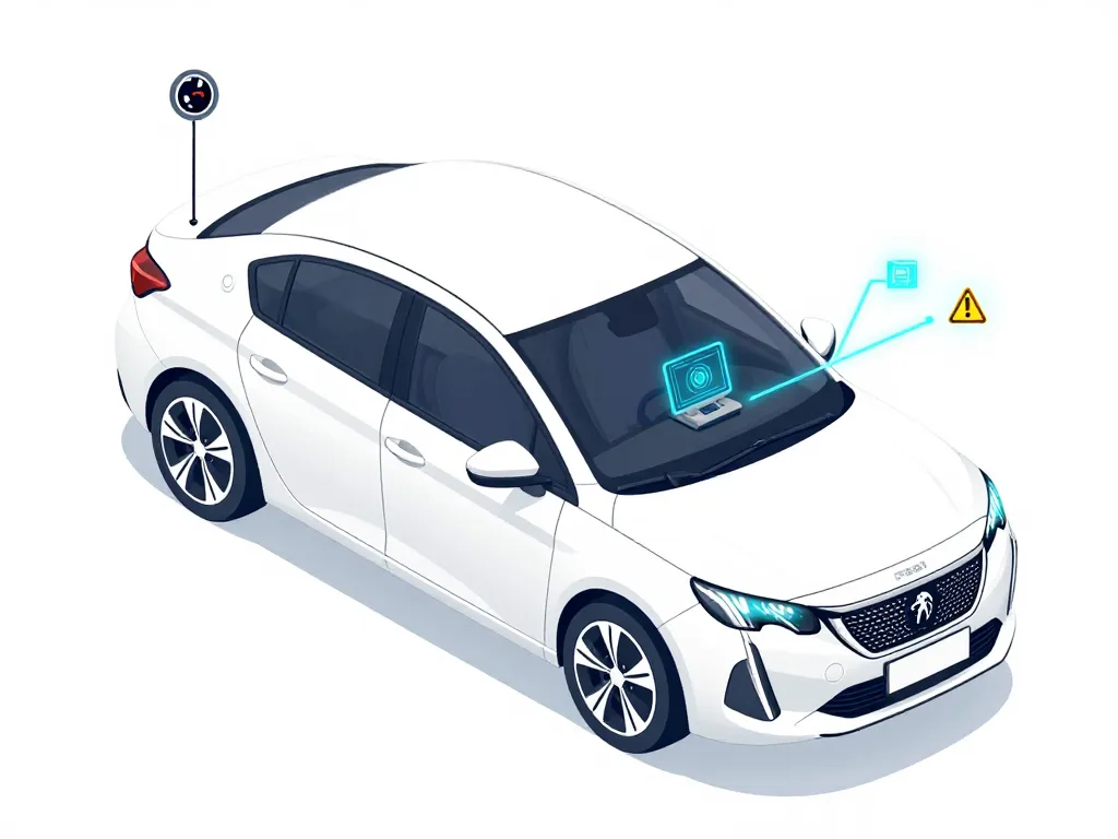 diagramme conceptuel p0500 peugeot capteur vitesse