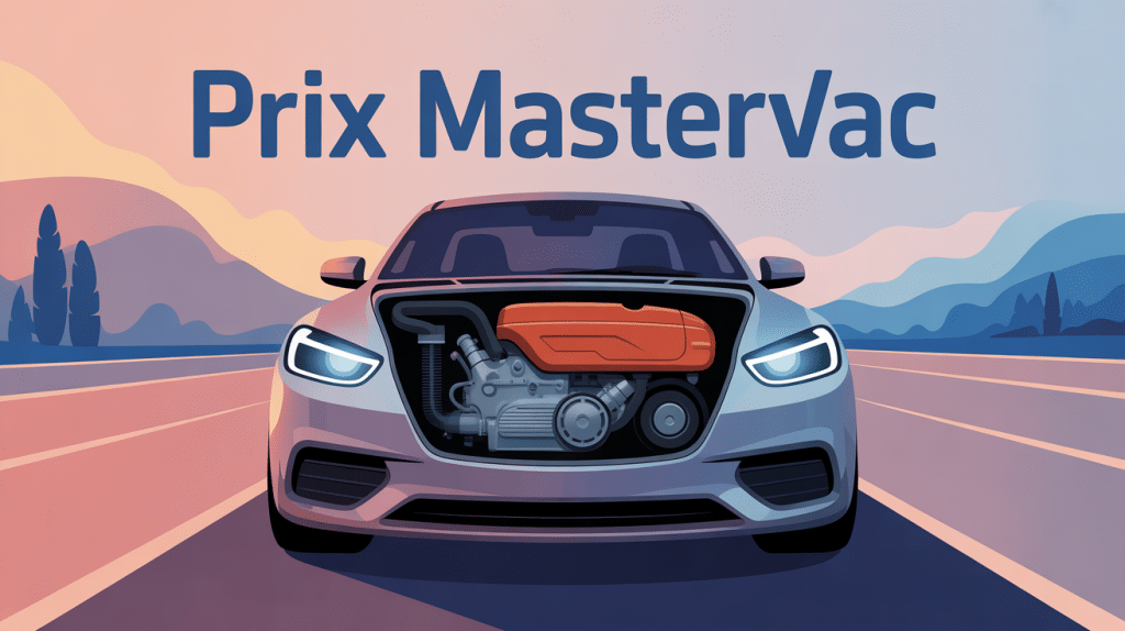 illustration voiture mastervac prix