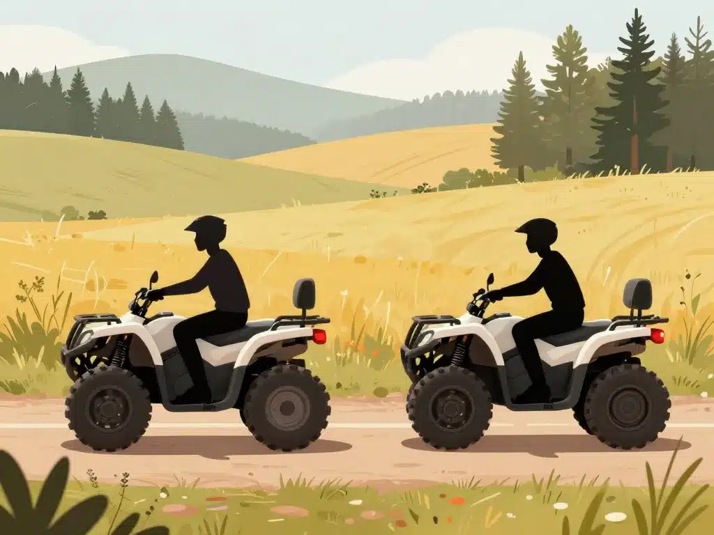 quad hytrack 500 t avis image confort et utilité quotidienne