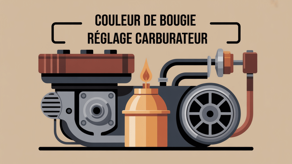 diagnostic moteur réglage carbu couleur idéale bougie