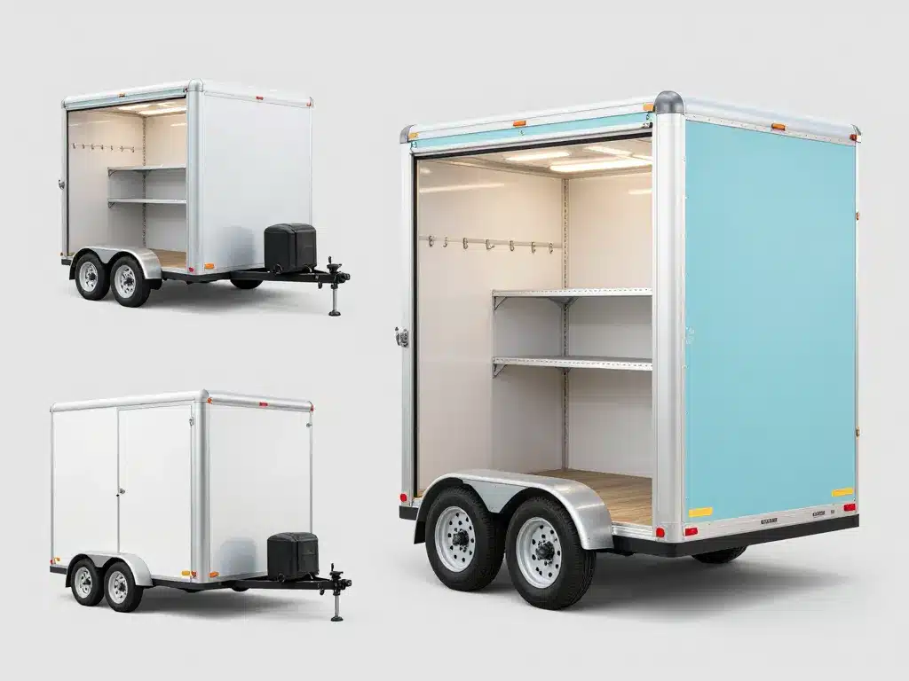 différents types de remorque frigo super u en location