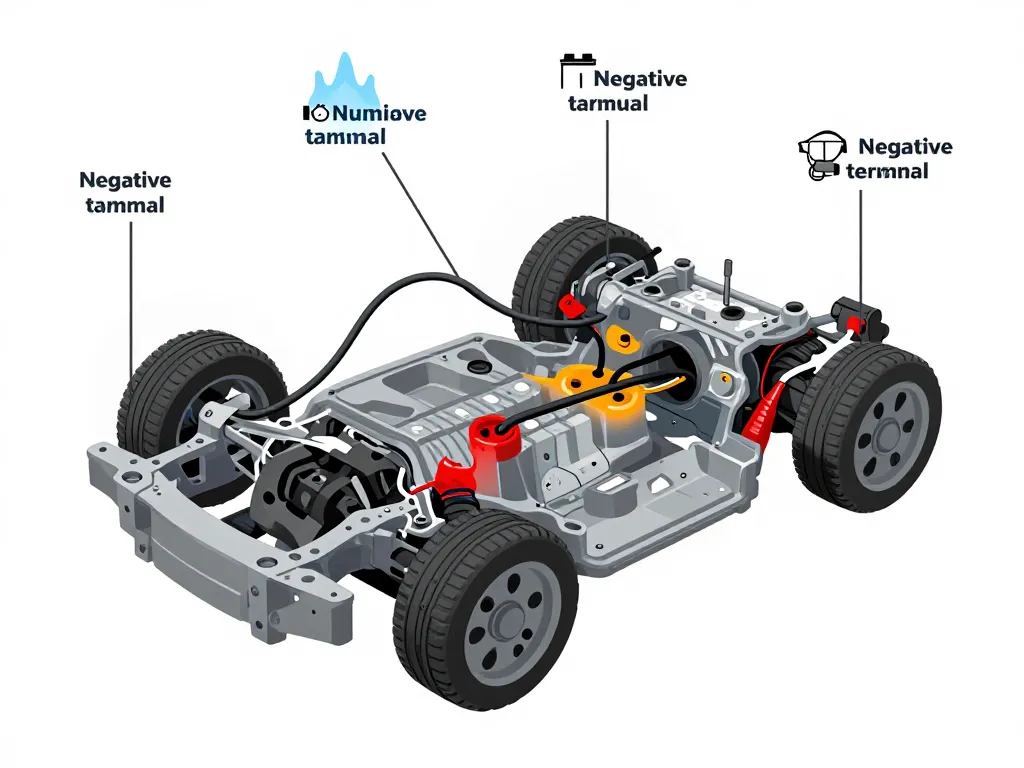 symptôme mauvaise masse voiture câbles et zones corrodées