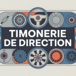 timonerie de direction éléments mécaniques volant roues