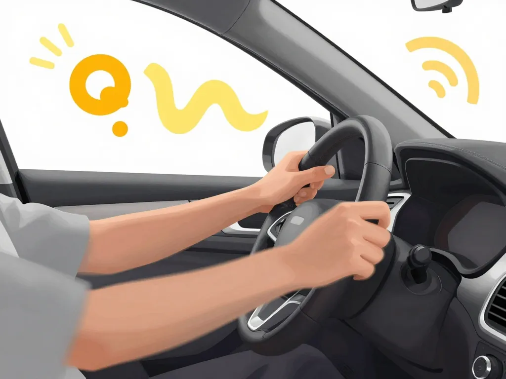 symptômes timonerie de direction flou vibrations volant