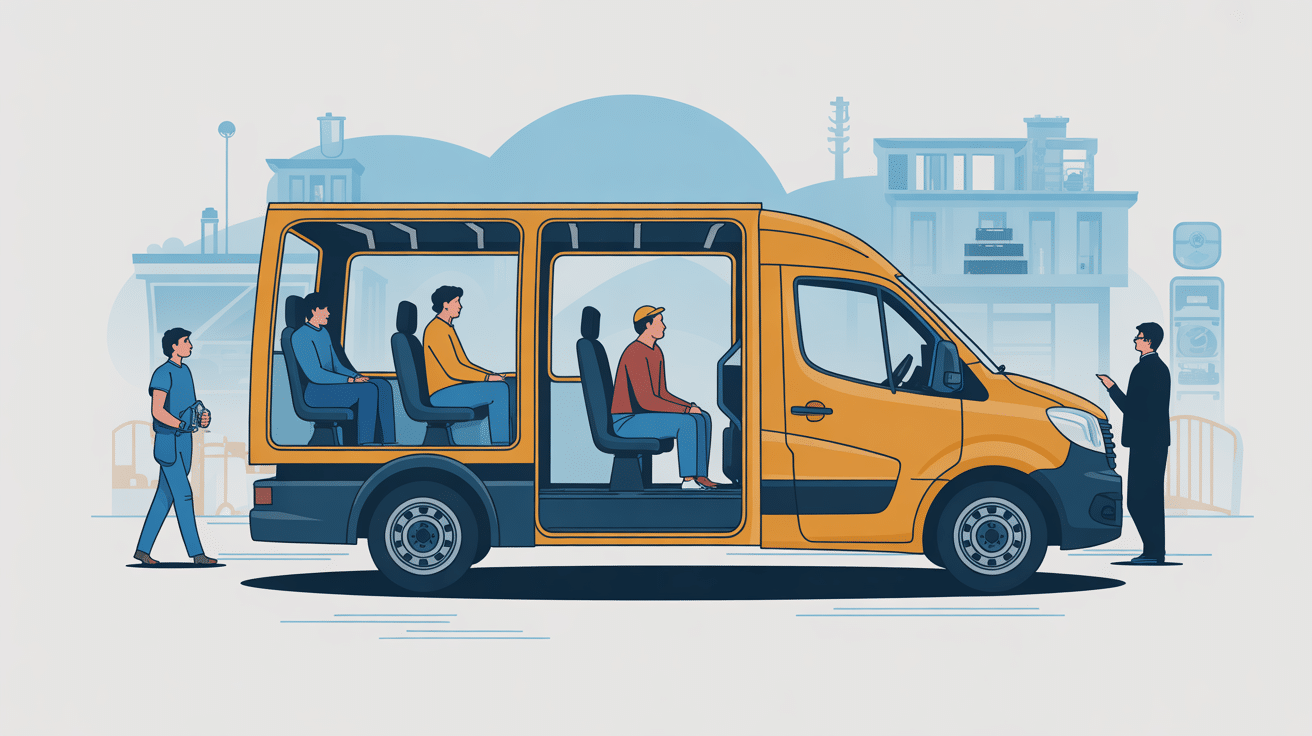 illustration transformation fourgon 3 places en 5 places prix