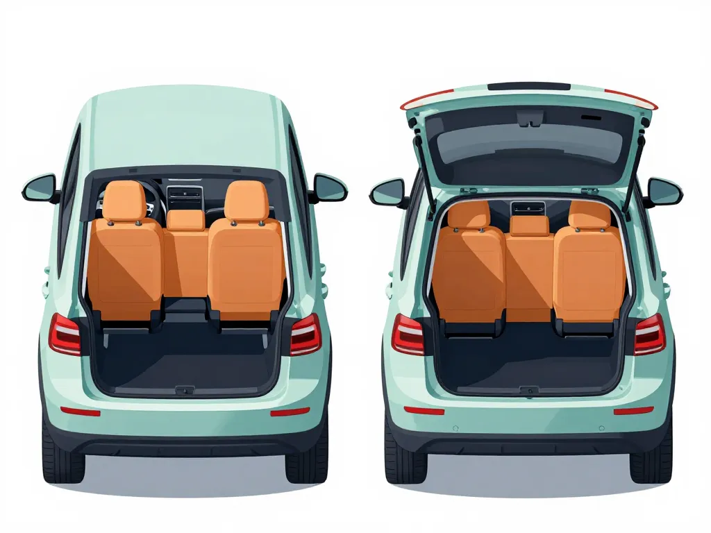 comparatif plancher plat voiture siège rabattable