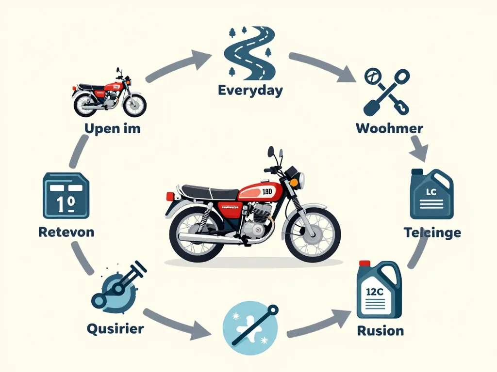 diagramme entretien yamaha rd 125 lc utilisation quotidienne