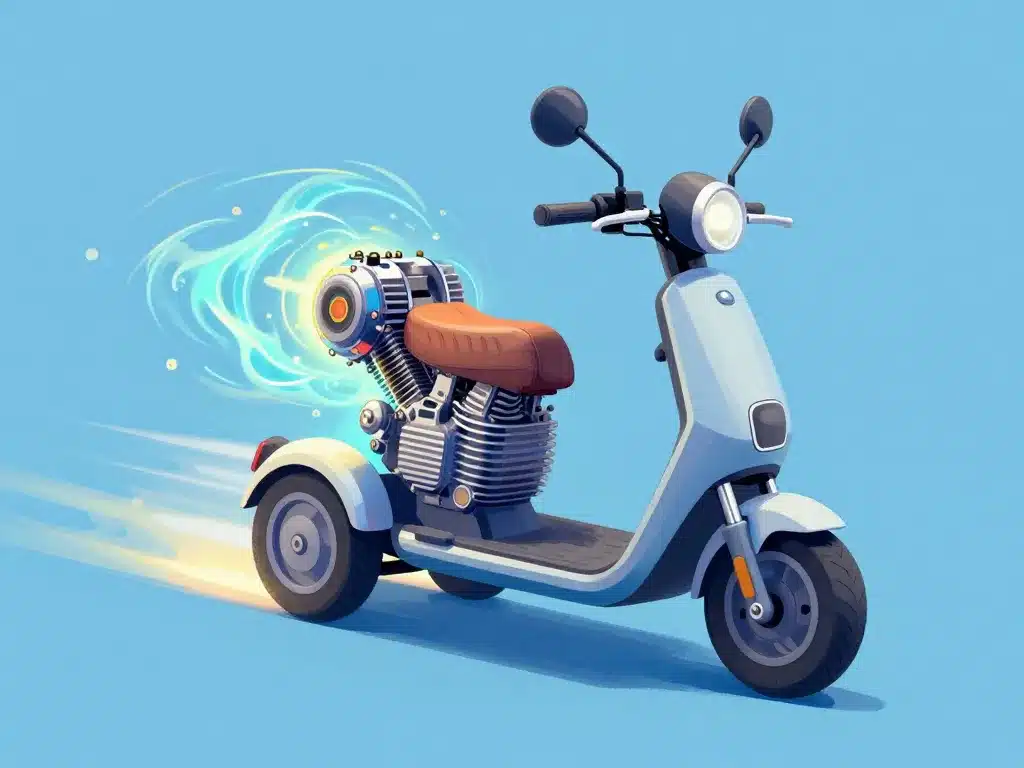 yamaha tricity 500 vitesse max moteur accélération trois roues