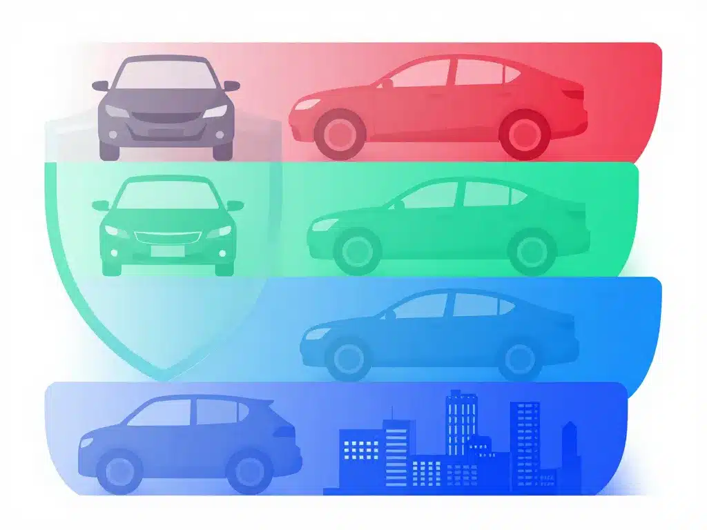 Infographie audi pre sense basic front city side