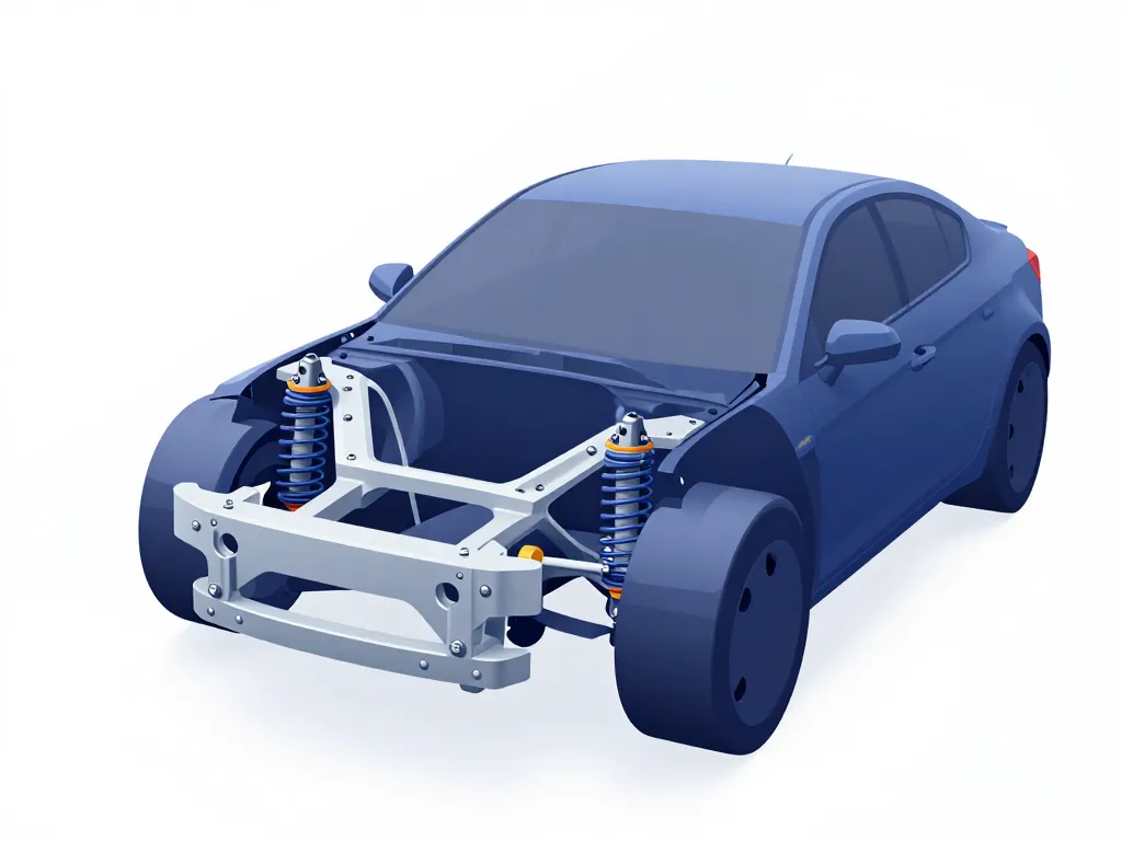 Diagramme effet barre anti rapprochement sur châssis