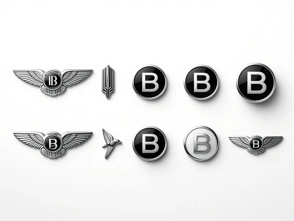bentley logotipo evolution design historique moderne