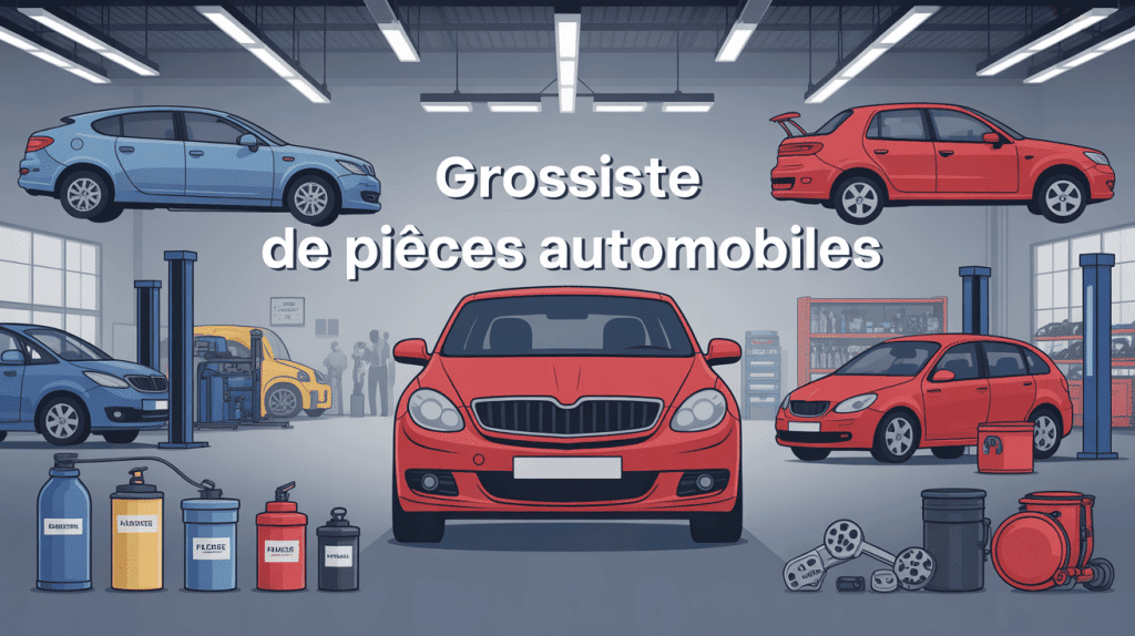 capail-grossiste de pièces automobiles pour les professionnels illustration logistique ateliers garages