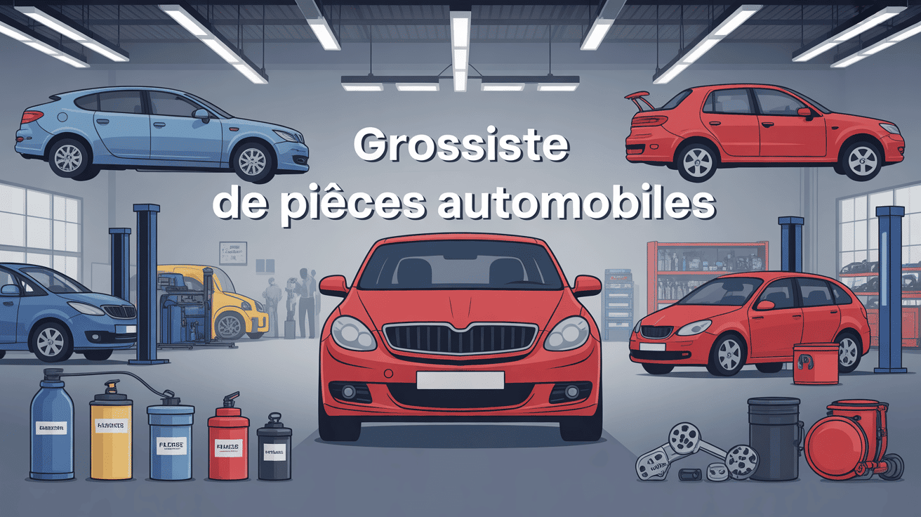 capail-grossiste de pièces automobiles pour les professionnels illustration logistique ateliers garages