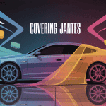 covering jantes prix voiture stylisée avec film coloré