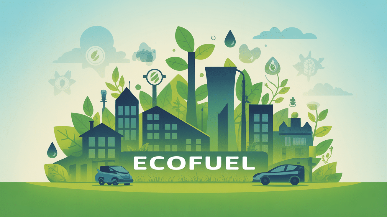 Illustration symbolique ecofuel secteur énergie