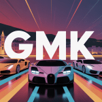 Illustration GMK devant voitures de luxe à Monaco