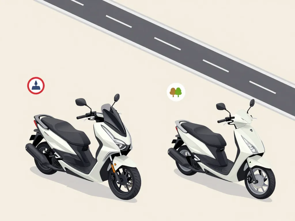 Honda Forza 125 vitesse max comparatif limitations légales scooters