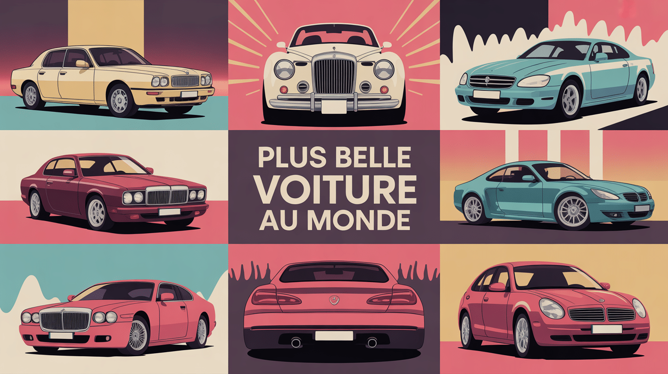 La plus belle voiture au monde, composition artistique multi-époques