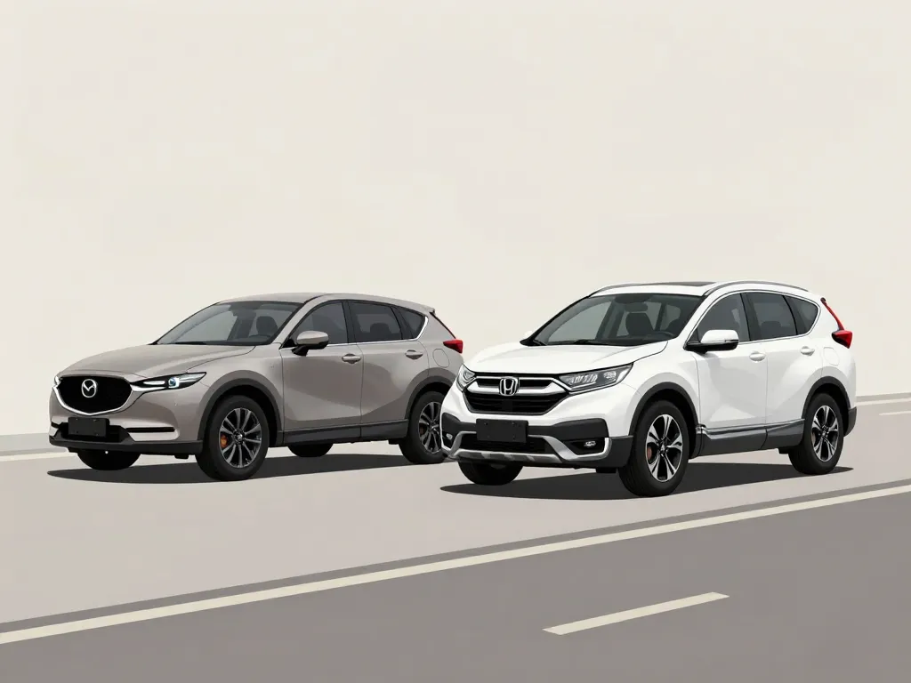 mazda cr v 5 cx-5 vs honda cr-v 5