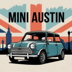 mini austin illustration histoire icône britannique