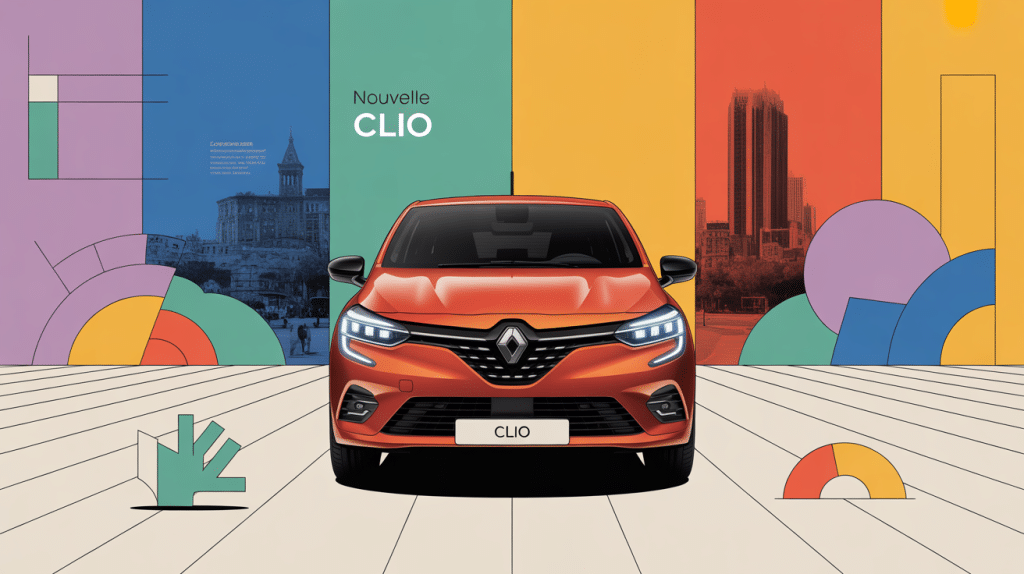 nouvelle clio vue d'ensemble design moderne