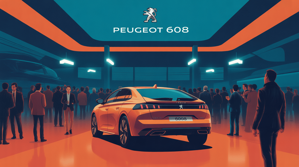 illustration centrale du mythe peugeot 608