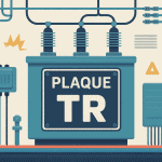 illustration d’une plaque tr sur transformateur dans un site industriel