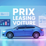 Prix d'un leasing voiture visuel gestion budget