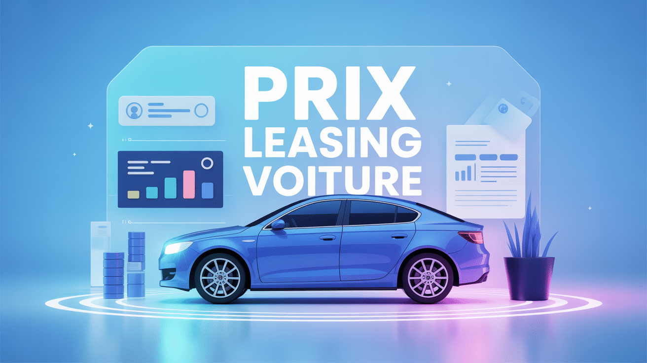 Prix d'un leasing voiture visuel gestion budget