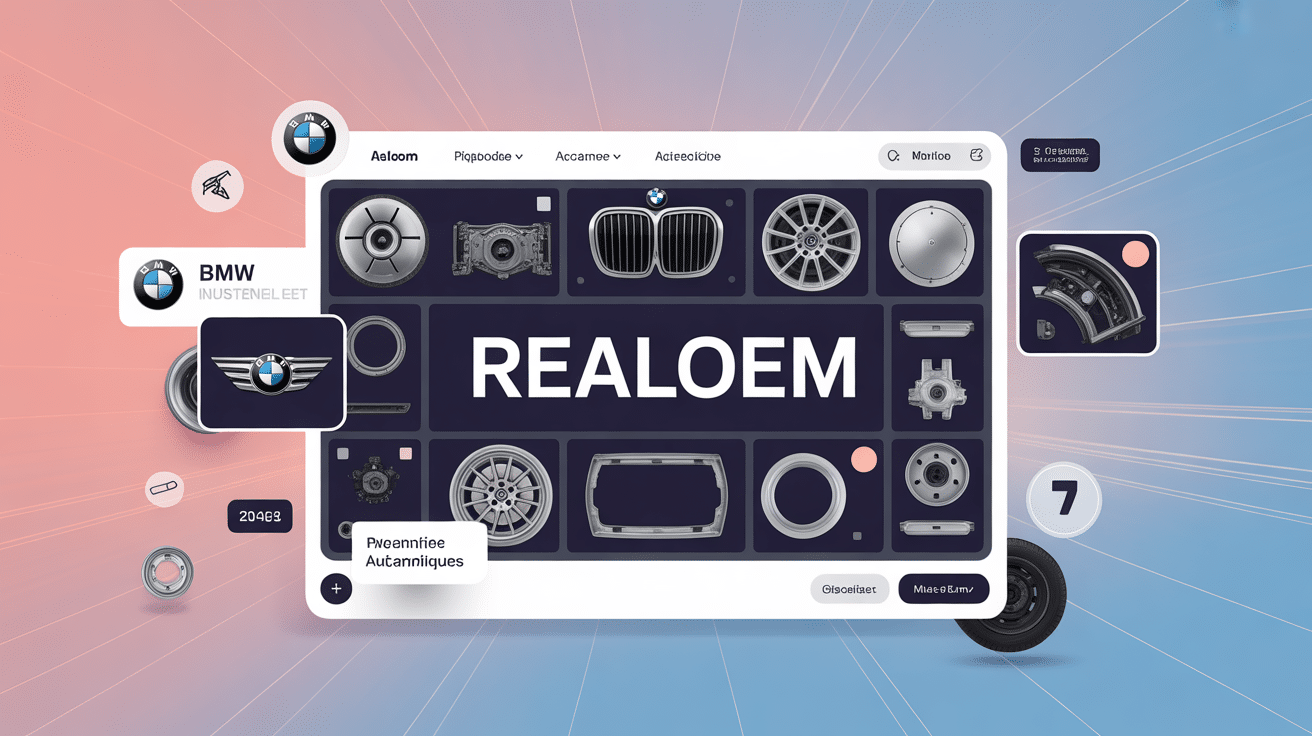 Catalogue Real OEM pièces BMW et MINI moderne