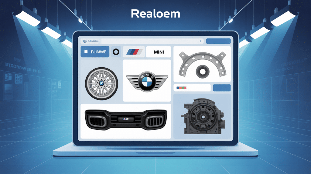 realoem écran schémas pièces BMW MINI