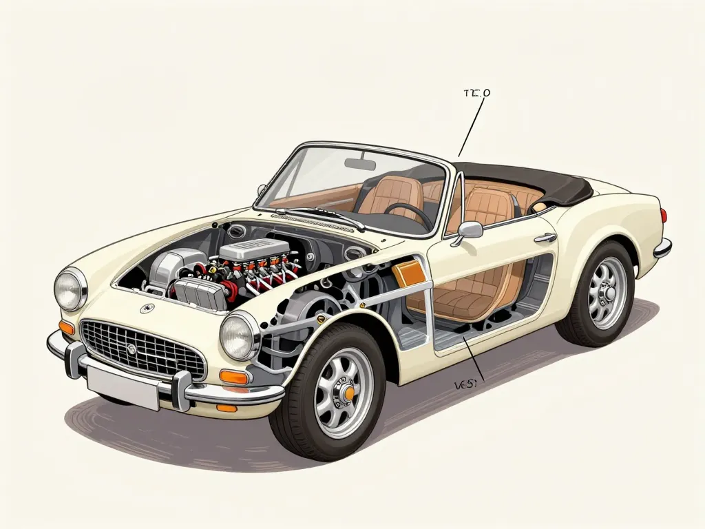 renault floride convertible points clés inspection carrosserie mécanique