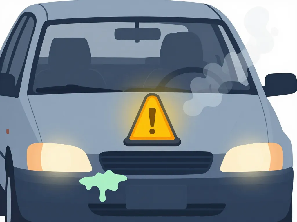 alerte fuite durite de refroidissement voiture