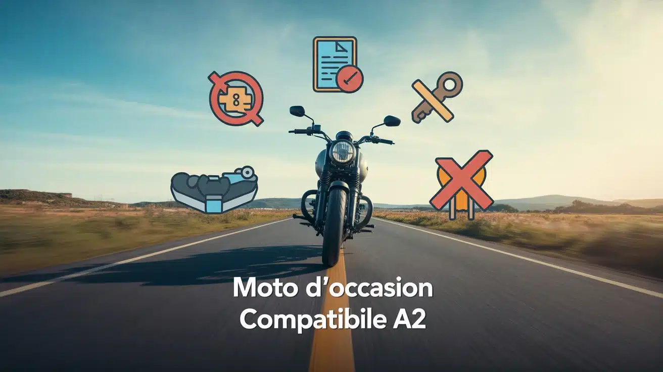 moto d'occasion compatible A2 : achat sécurisé à Quimper avec garanties