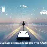 Assurance auto Qlara avec protection digitale par IA