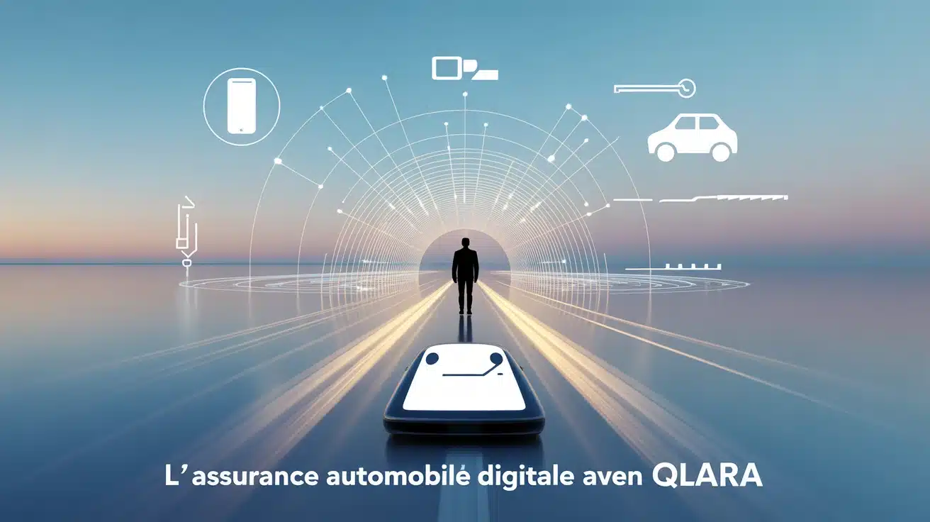 Assurance auto Qlara avec protection digitale par IA