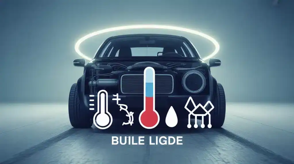 Fuite de liquide de refroidissement, alerte moteur