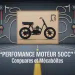 performance moteur 50cc, banc d’essai et préparation moteur