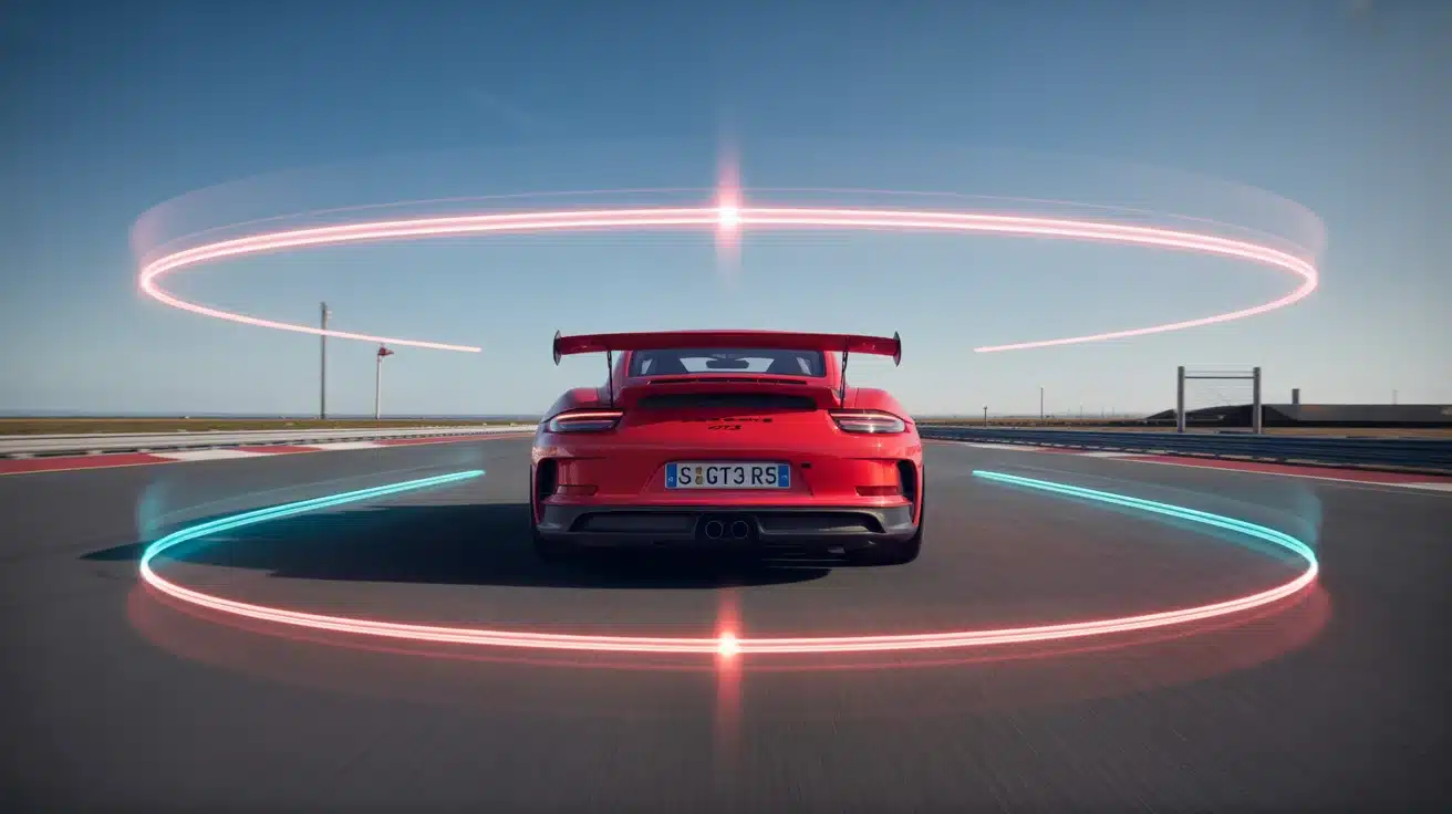 Porsche 911 GT3 RS 1 450 kg, châssis dynamique