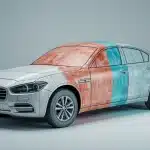Réparation carrosserie avec fibre de verre en 3 étapes