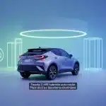 Toyota C-HR hybride auto-rechargeable en mode éco urbain