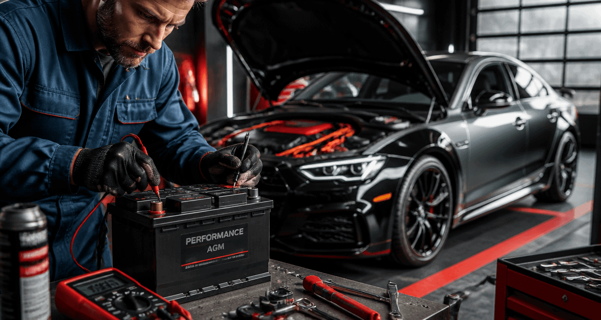 Durée de vie batterie voiture vérification technicien