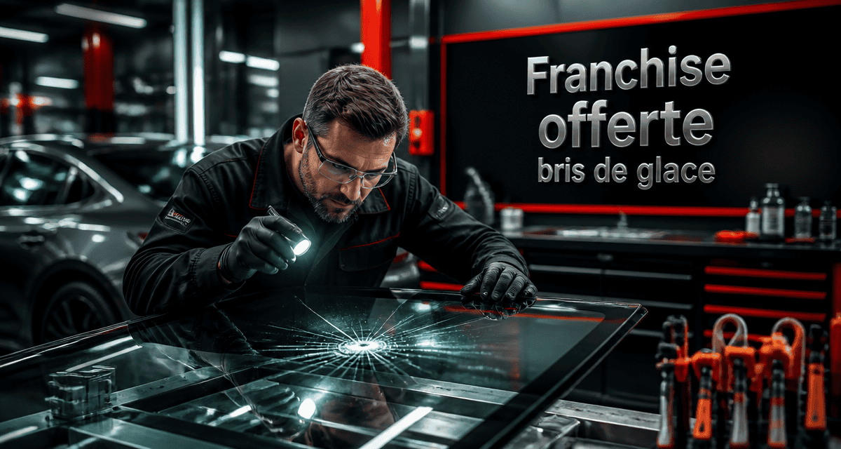 franchise offerte bris de glace pare-brise fissuré