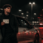 jeune conducteur permis probatoire parking urbain