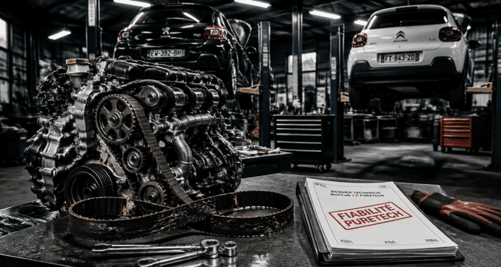 quel sont les moteur puretech éviter casse courroie distribution