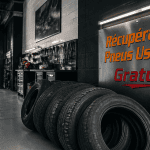 récupération pneus usagés gratuit en centre auto
