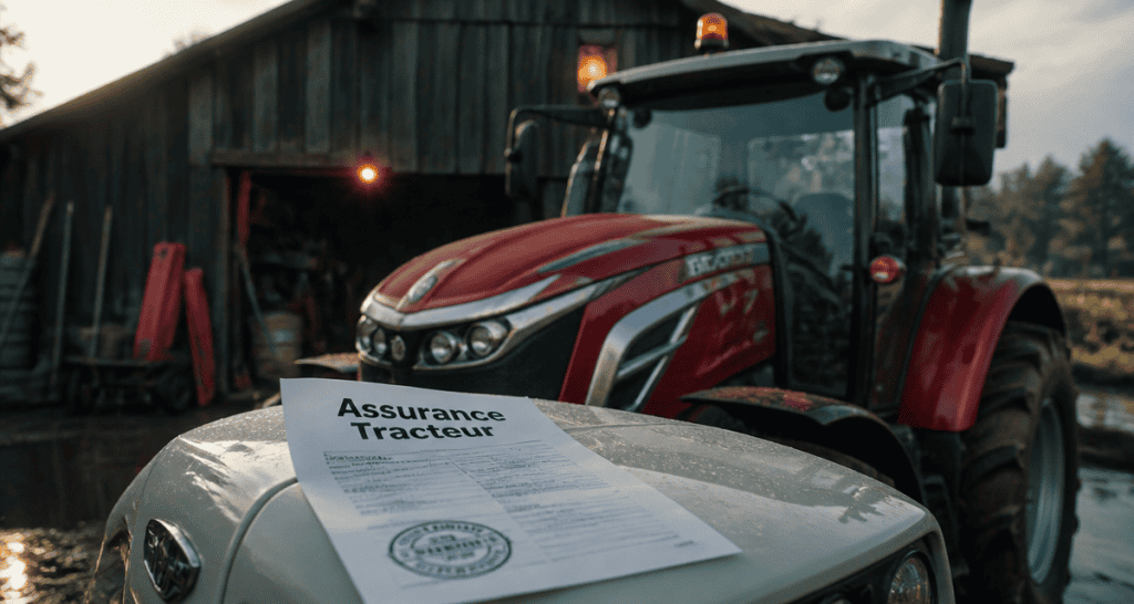 tarif assurance tracteur pour particulier tracteur rouge document