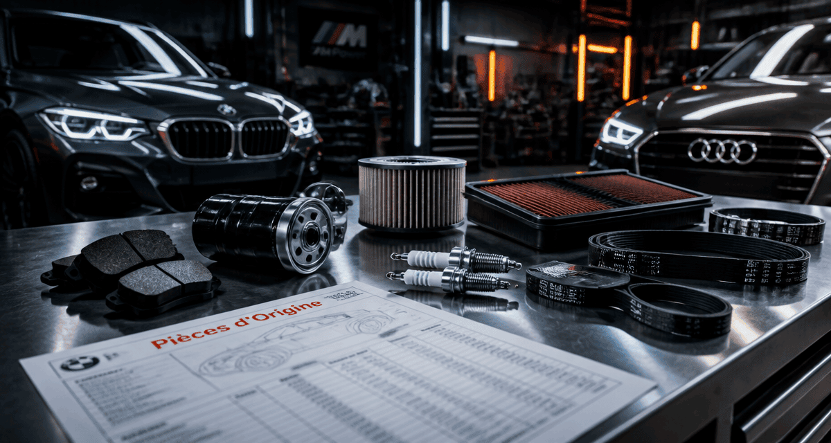 Topwagen pièces détachées BMW Audi atelier