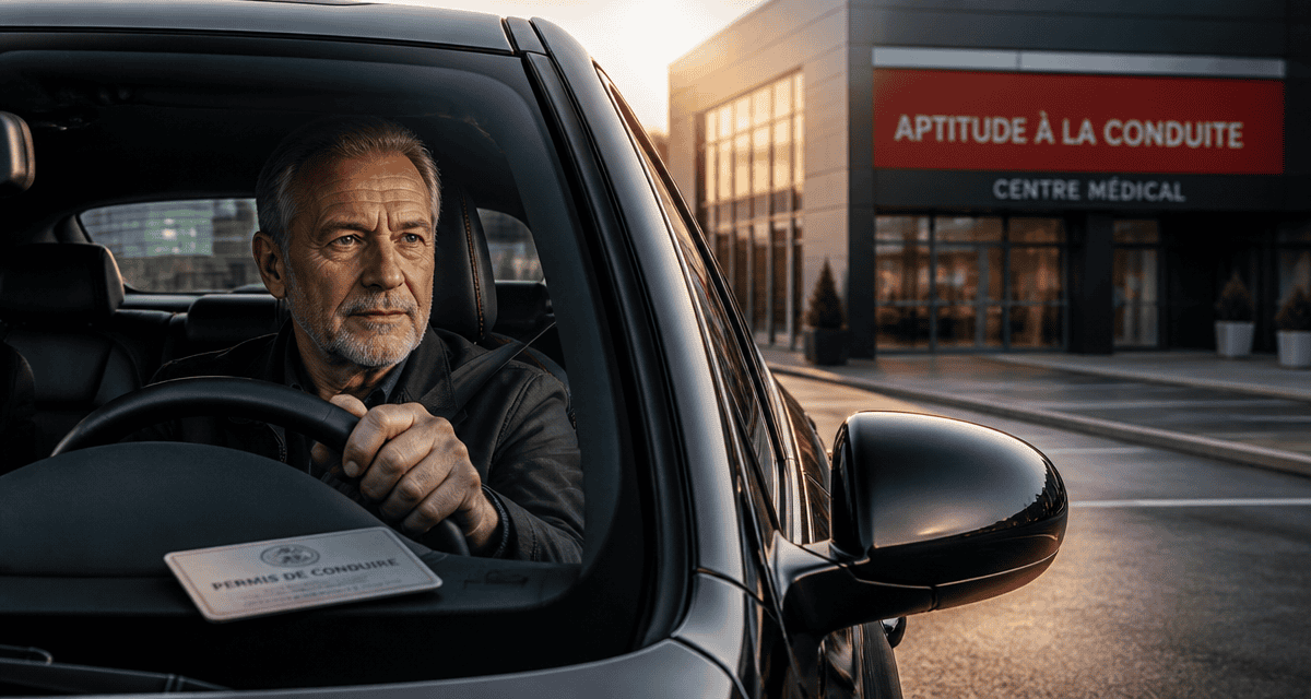 visite médicale permis de conduire après 70 ans, conducteur senior
