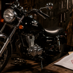 Honda Shadow 125 noire, 125 shadows en atelier